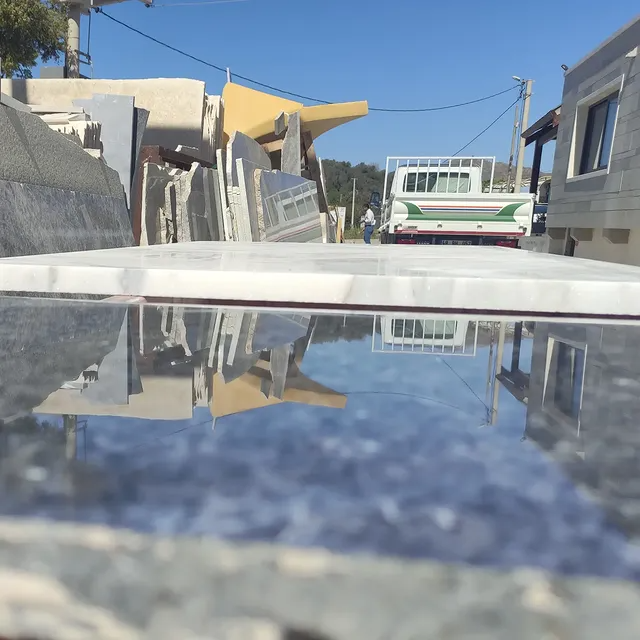 Mermer cila uygulaması - Bodrum